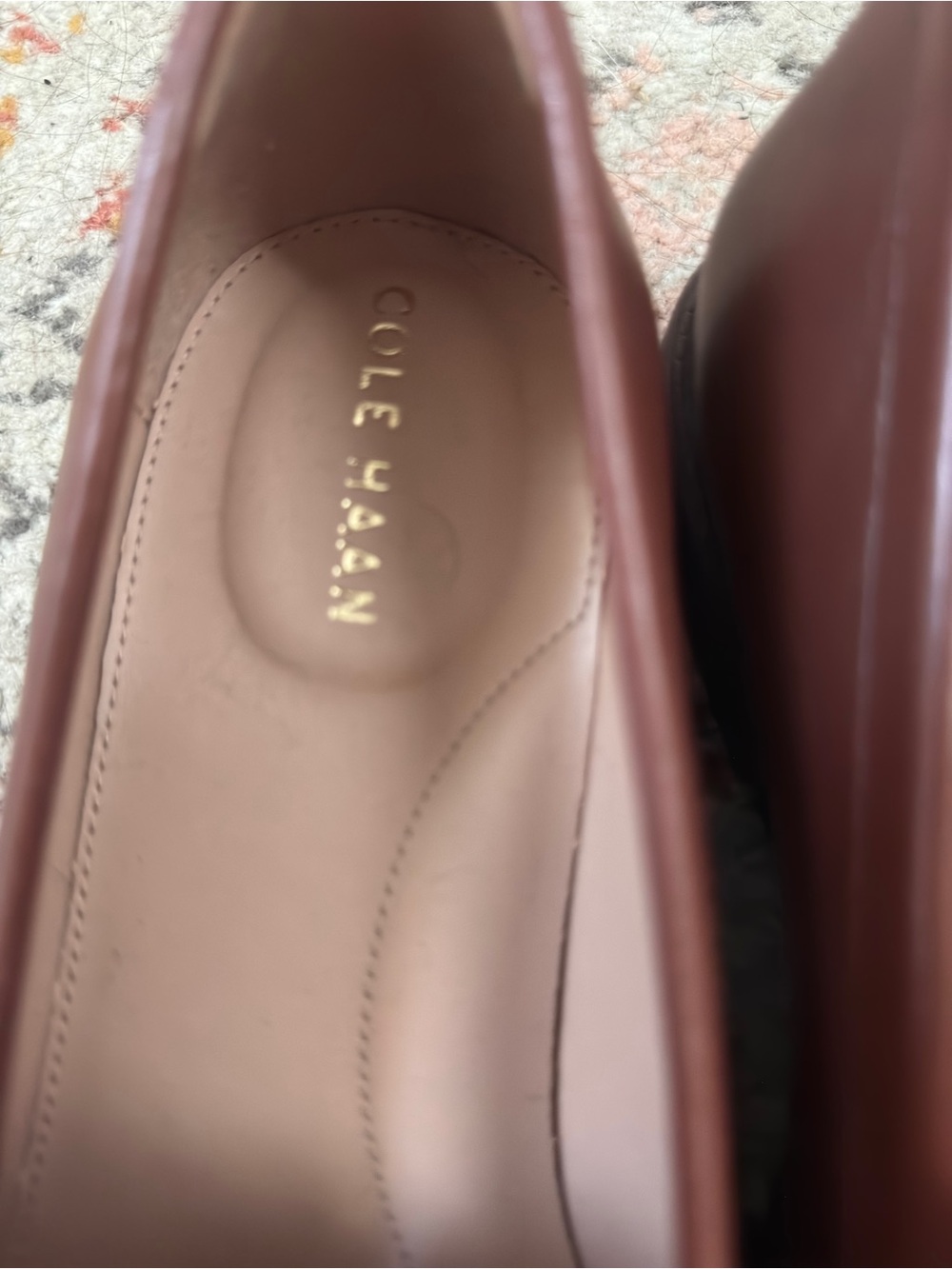 Cole Haan Woman’s Stassi Penny Loafer DK Mahogany Pull Tab Sz 9 MSRP $165 NWOT - Picture 10 of 13